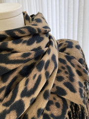 Derpai Modischer Leoparden-Schal – Damenaccessoire