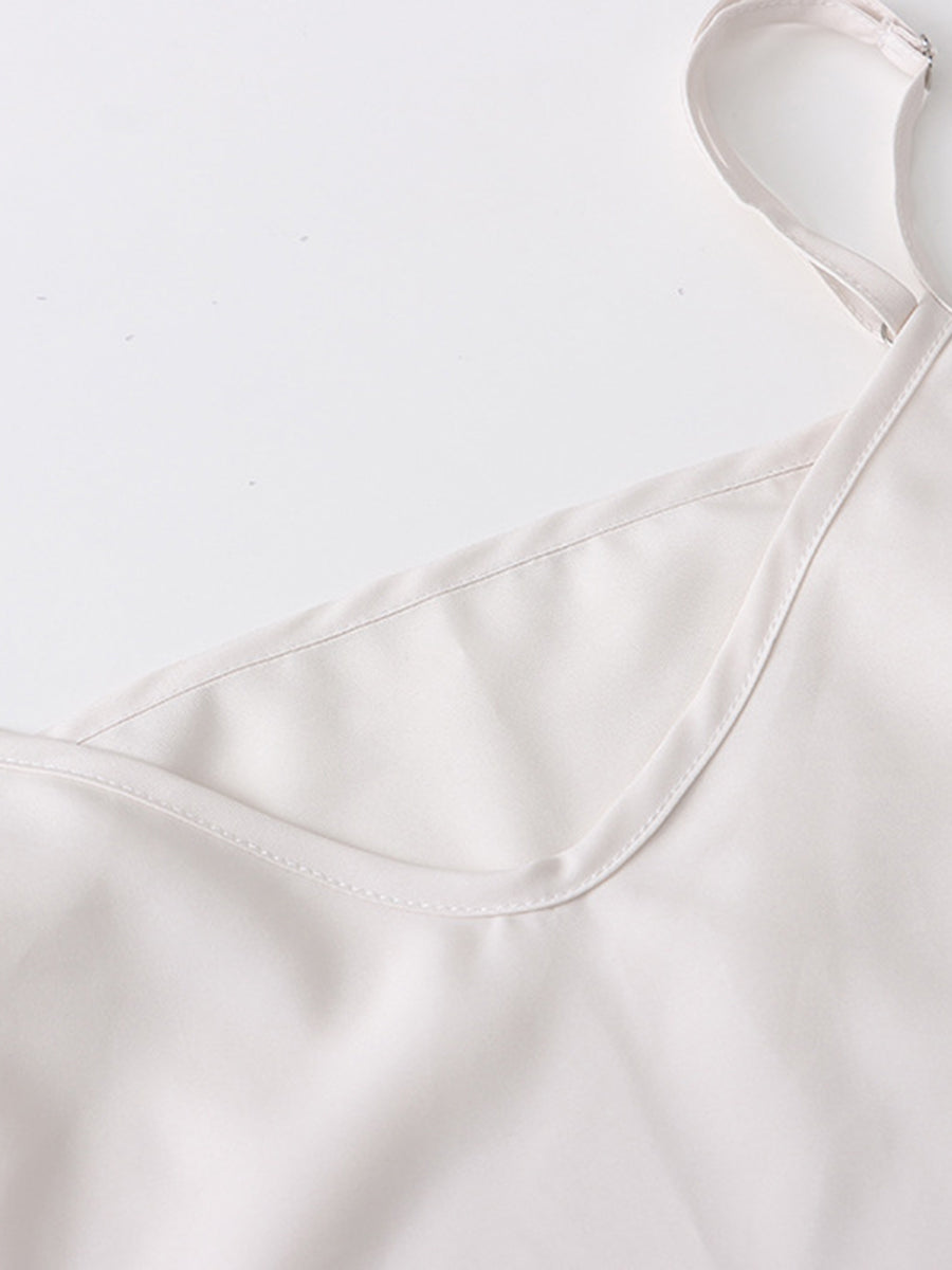 Derpai Bluse im 2-in-1-Stil mit chinesischen Knöpfen Stickerei und Schleife