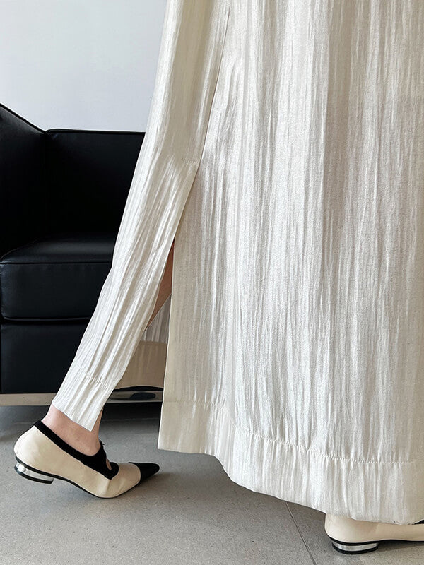 Derpai Langes Urlaubskleid mit Neckholder – modischer Look