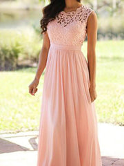 Derpai Elegantes Abendkleid aus Spitze & Chiffon – für Hochzeit