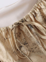 Derpai Elegantes Midikleid mit eckigem Ausschnitt – für Urlaub